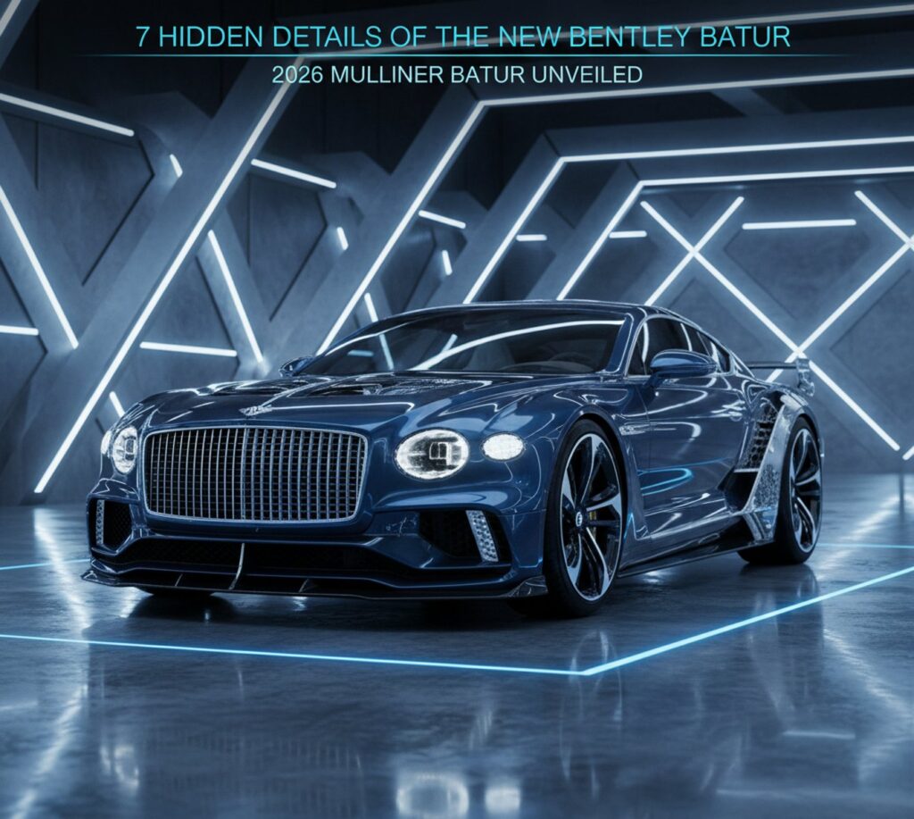 7 Hidden Details of the New Bentley Batur