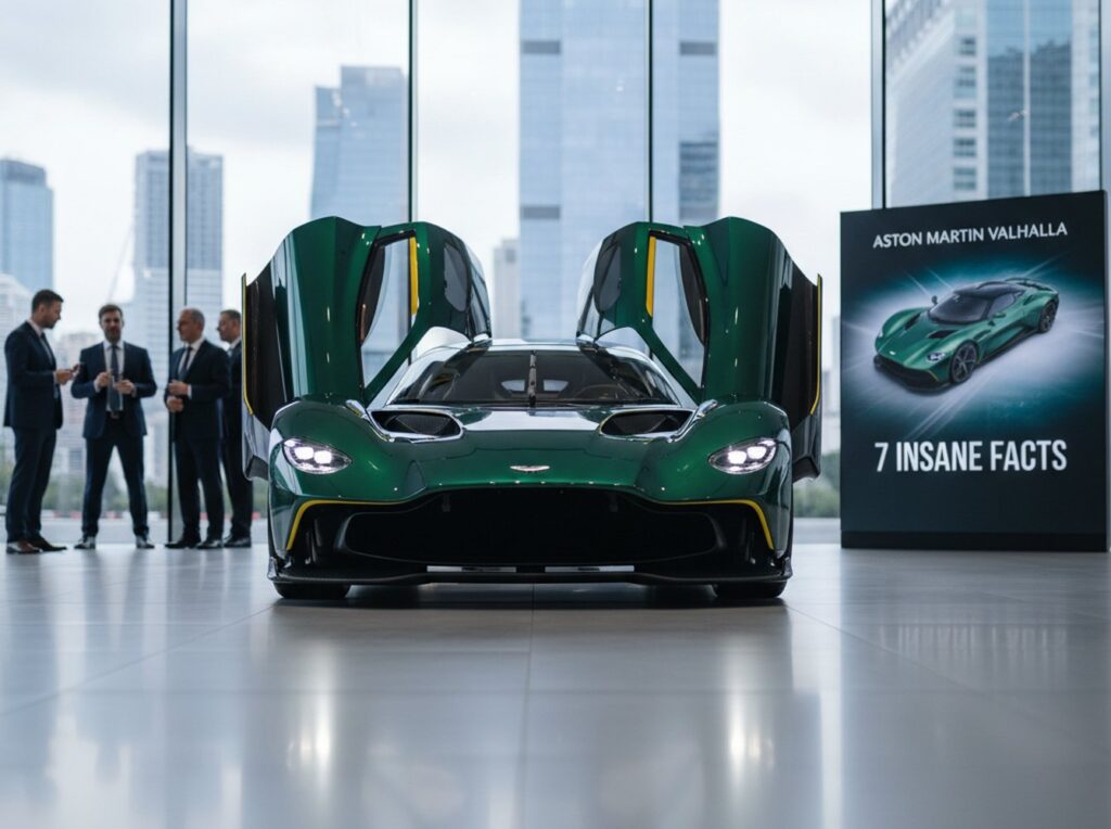 7 Insane Facts About the New $800k Aston Martin Valhalla