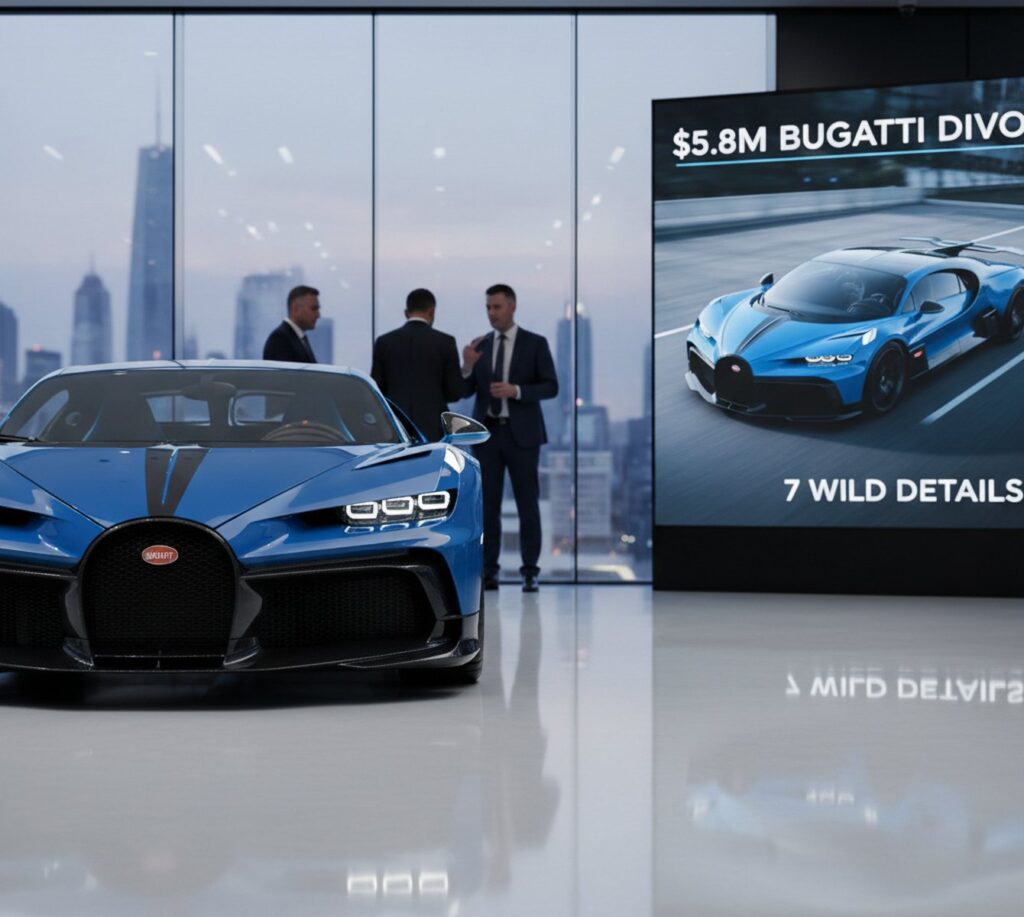 7 Wild Details of the $5.8M Bugatti Divo
