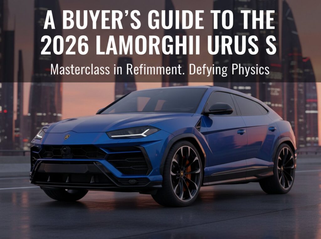 A Buyer’s Guide to the 2026 Lamborghini Urus S