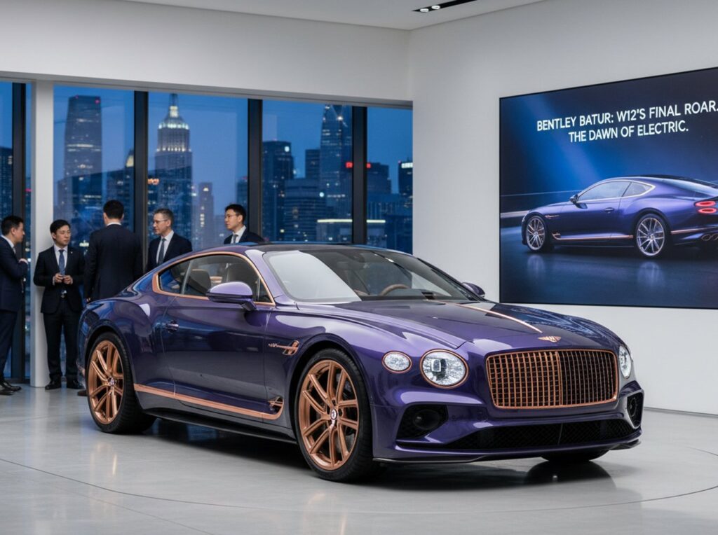 Bentley Reveals $2M Batur: W12’s Final Roar, Previews EV Era