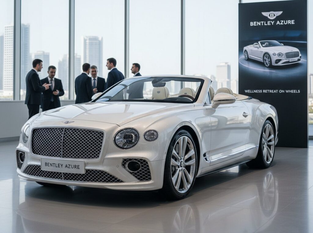 Bentley’s $450k Azure Is a Wellness Retreat on Wheels