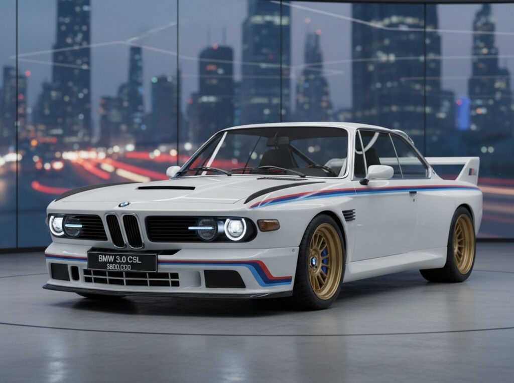 BMW Reveals $800k Manual 3.0 CSL ‘Batmobile’
