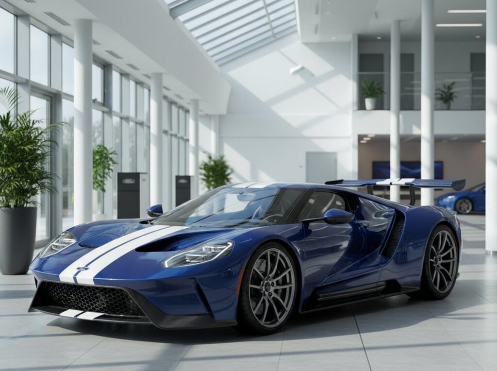 BREAKING: 2026 Ford GT Revealed with Hybrid V8