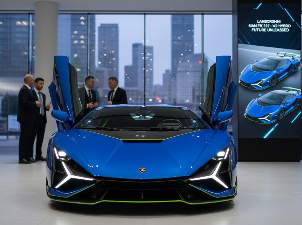 BREAKING: Lamborghini Reveals First-Ever V12 Hybrid Sian