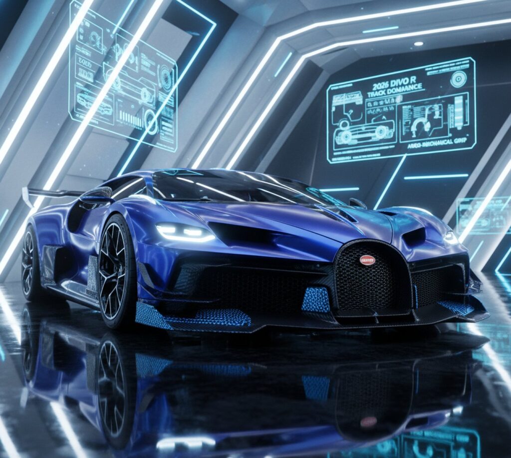 Bugatti Shocks With New $9M+ Divo R Track Monster