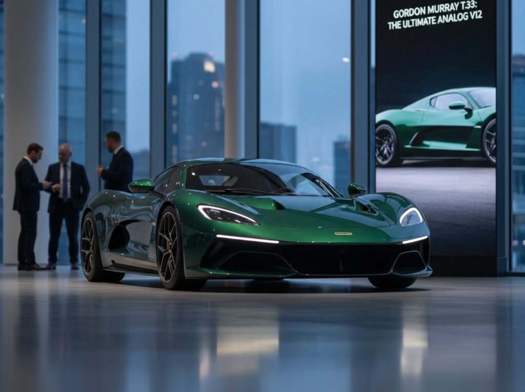 Gordon Murray T.33 Revealed: The Ultimate Analog V12 Supercar