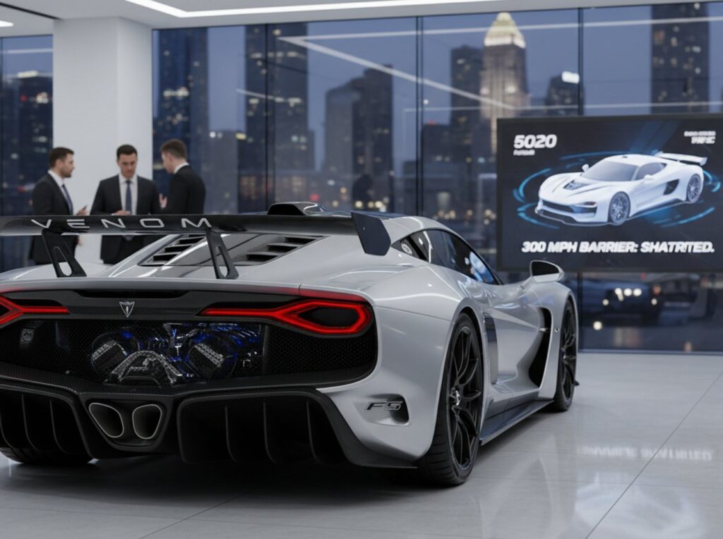 How the Venom F5 Will Shatter the 300-MPH Barrier