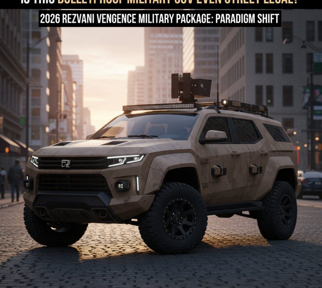 Is This Bulletproof Military SUV Even Street Legal?