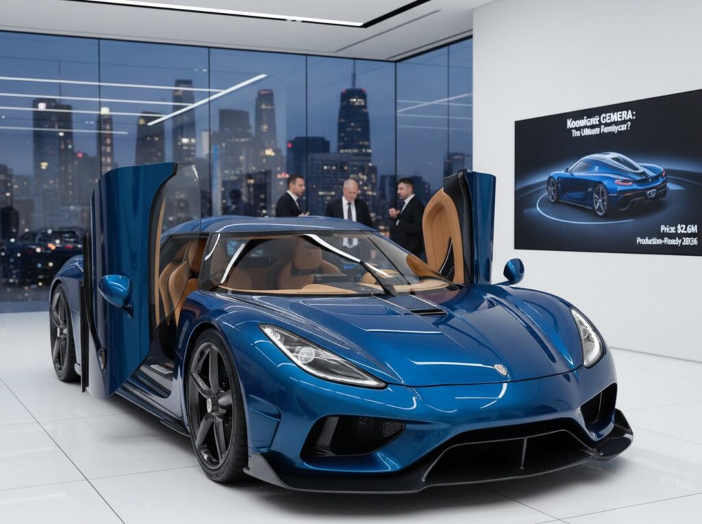 Koenigsegg’s $2.6M Gemera: The Ultimate Family Hypercar?