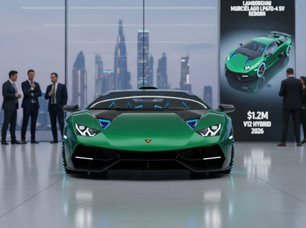 Lambo’s Murciélago Reborn: A $1.2M V12 Hybrid Monster