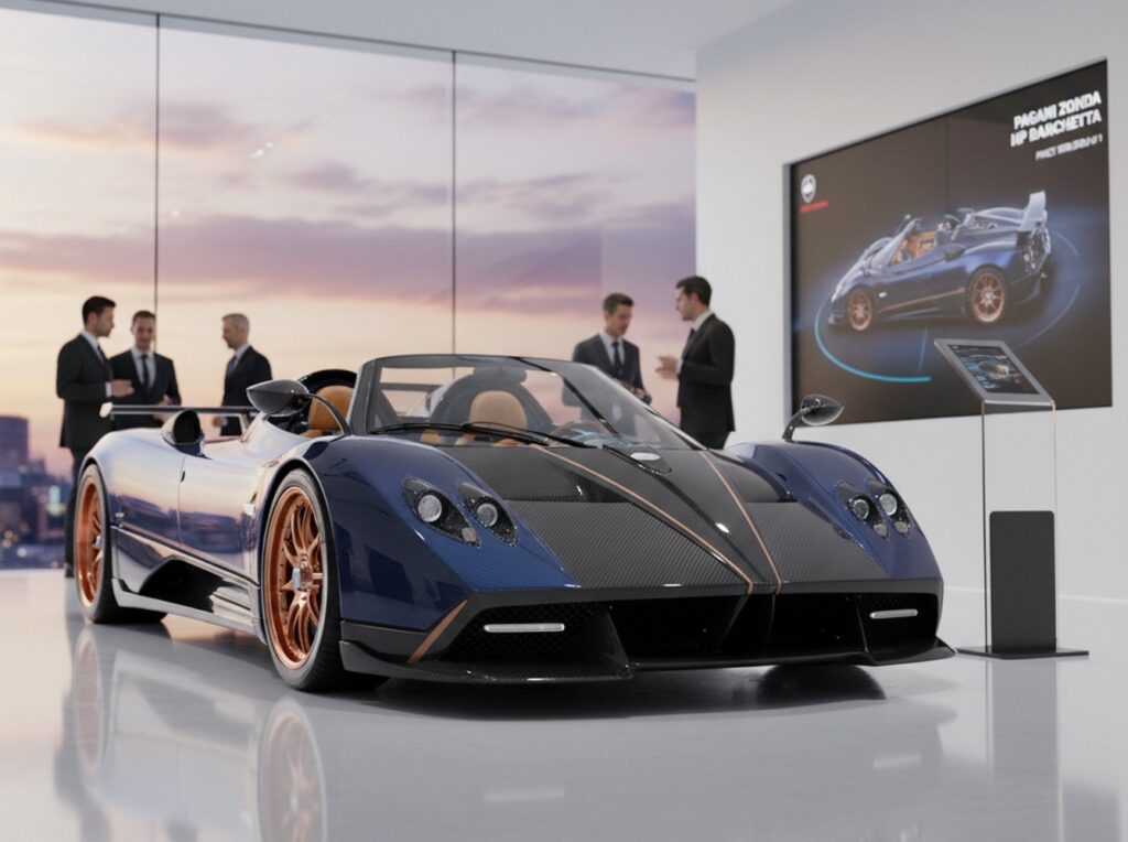 Pagani Shocks With New $20M V12 Zonda Barchetta