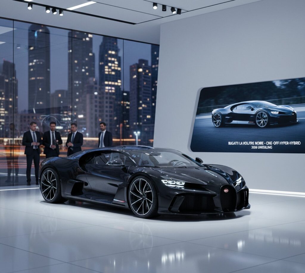 REVEALED: Bugatti’s One-Off Hyper-Hybrid La Voiture Noire