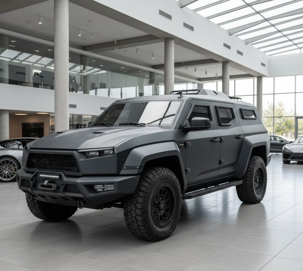 Rezvani’s New Vengeance: A Bulletproof Tank For The Street