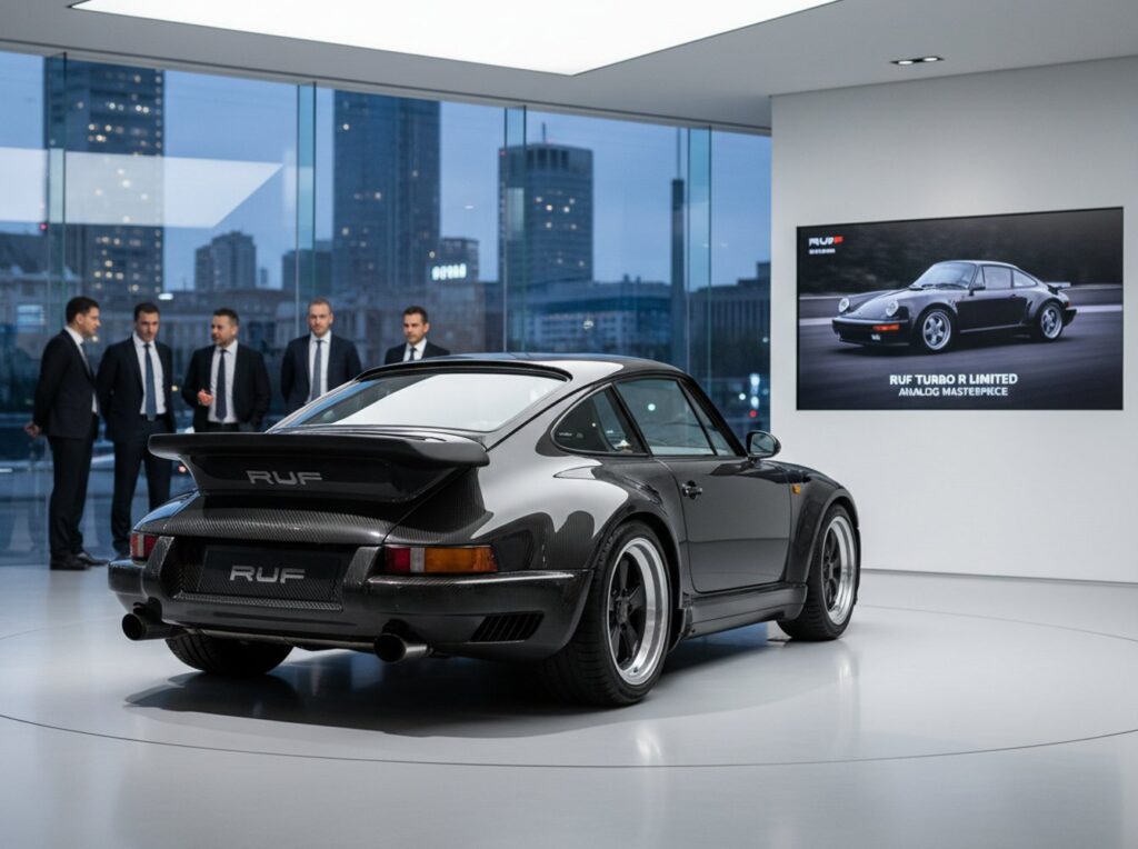RUF Debuts $925k All-Carbon Turbo R: An Analog Masterpiece