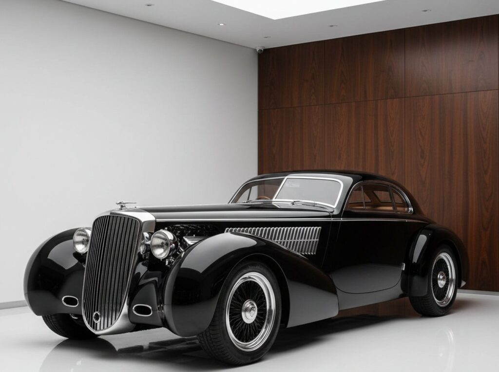The $1M V12 Art Deco Stunner: Meet the Black Cuillin