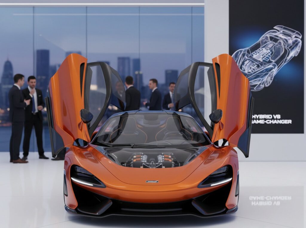 The New McLaren 720S is a Hybrid V8 Game-Changer