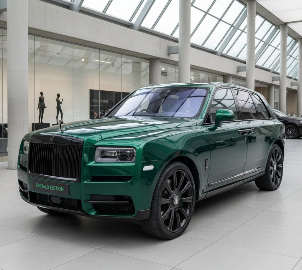 The Ultimate Luxury Beast: Rolls-Royce’s New Emerald Cullinan