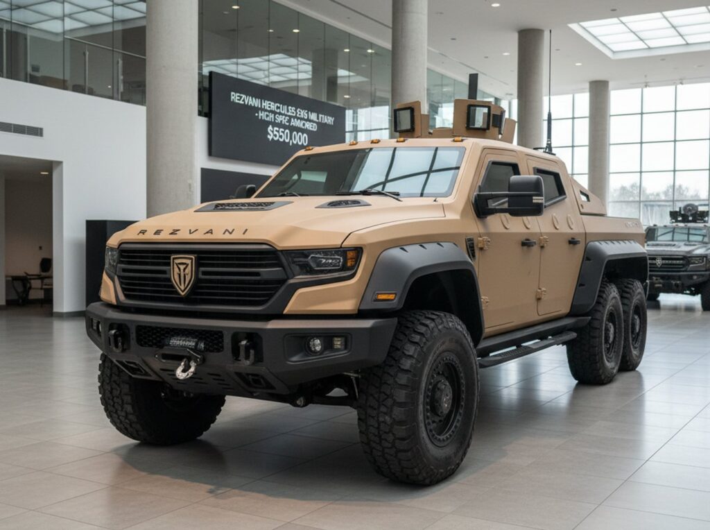 2026 Rezvani Hercules 6×6 Military – High Spec Armored Unveiled: Extreme Ballistic Dominance, Revolutionary EMP Shielding, and the Secrets Buyers Must Know About its $550,000 Price Tag